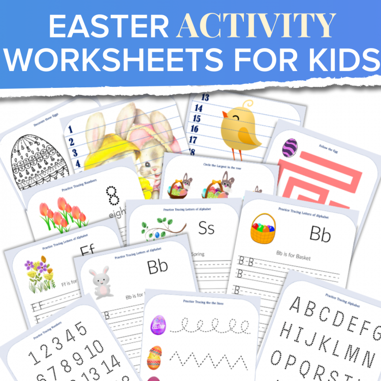 easter educational worksheets