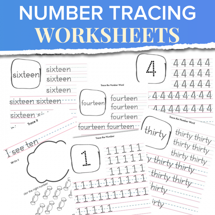 numbertracingworksheets