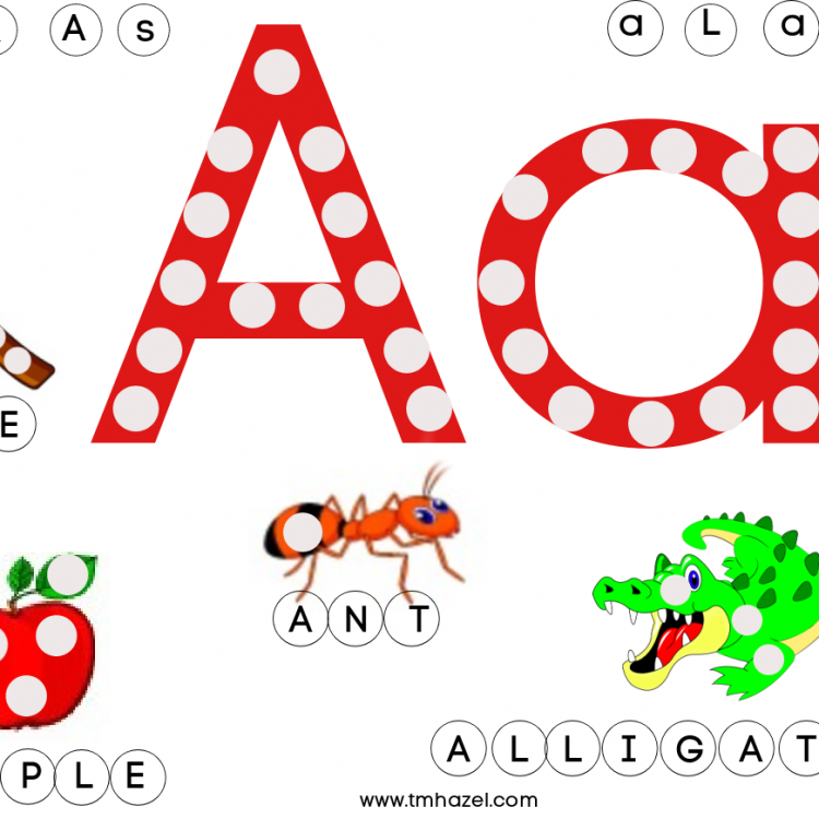 Do a Dot Printable Alphabet Letters BUNDLE