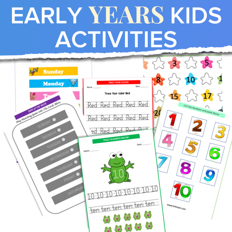 Early Years Kids Activities