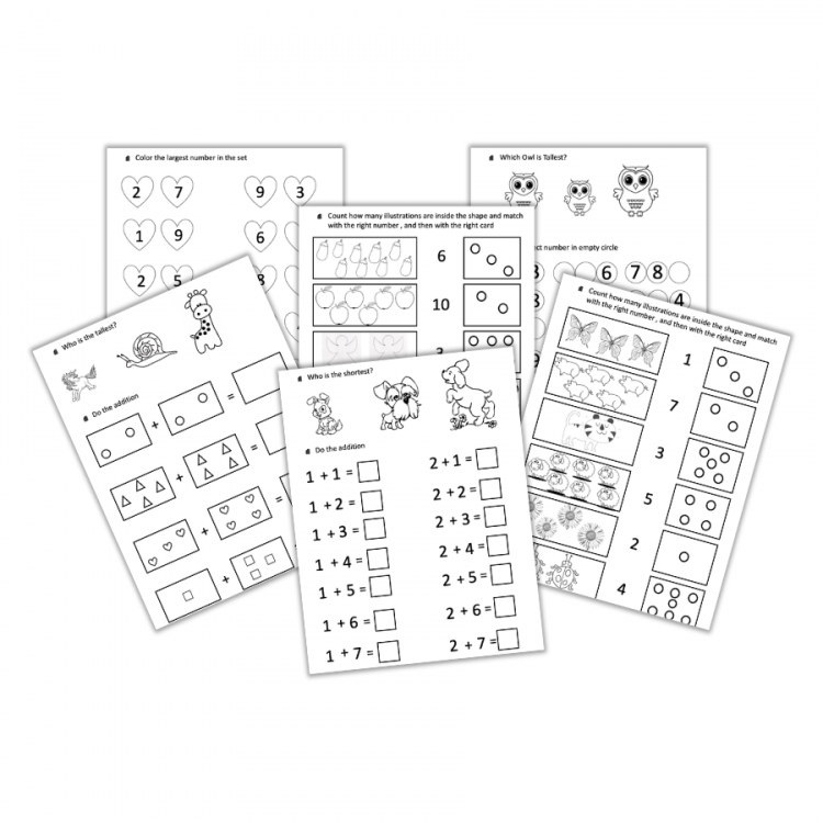 MATH WORKSHEETS CREATIVE LEARNING FOR KIDS
