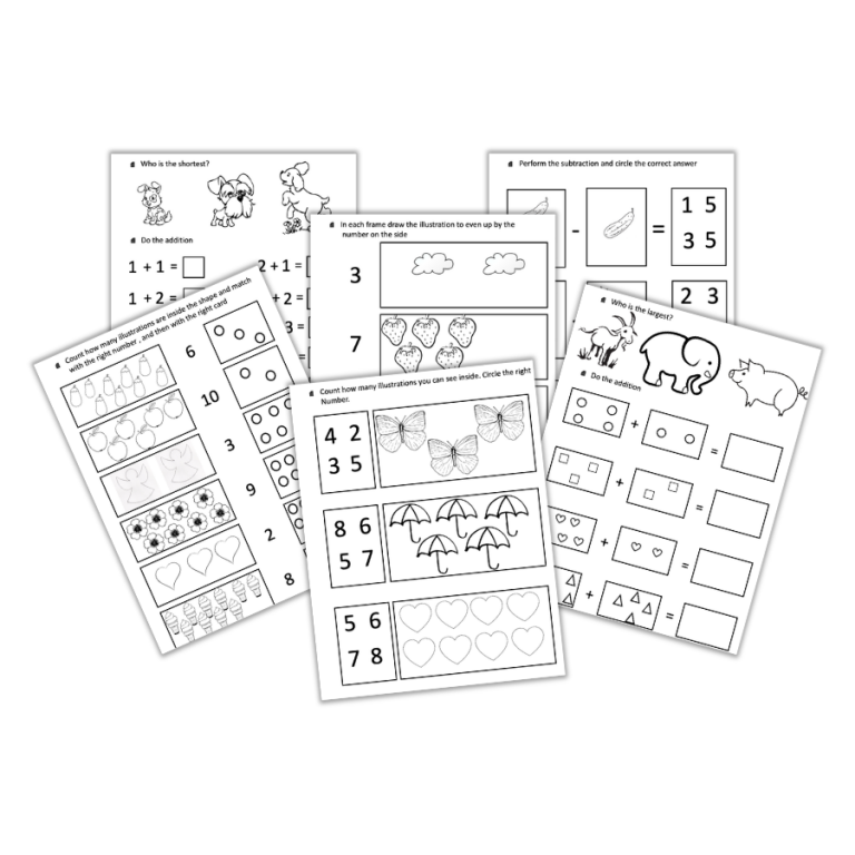 Easy Math Worksheets Display For Special Education