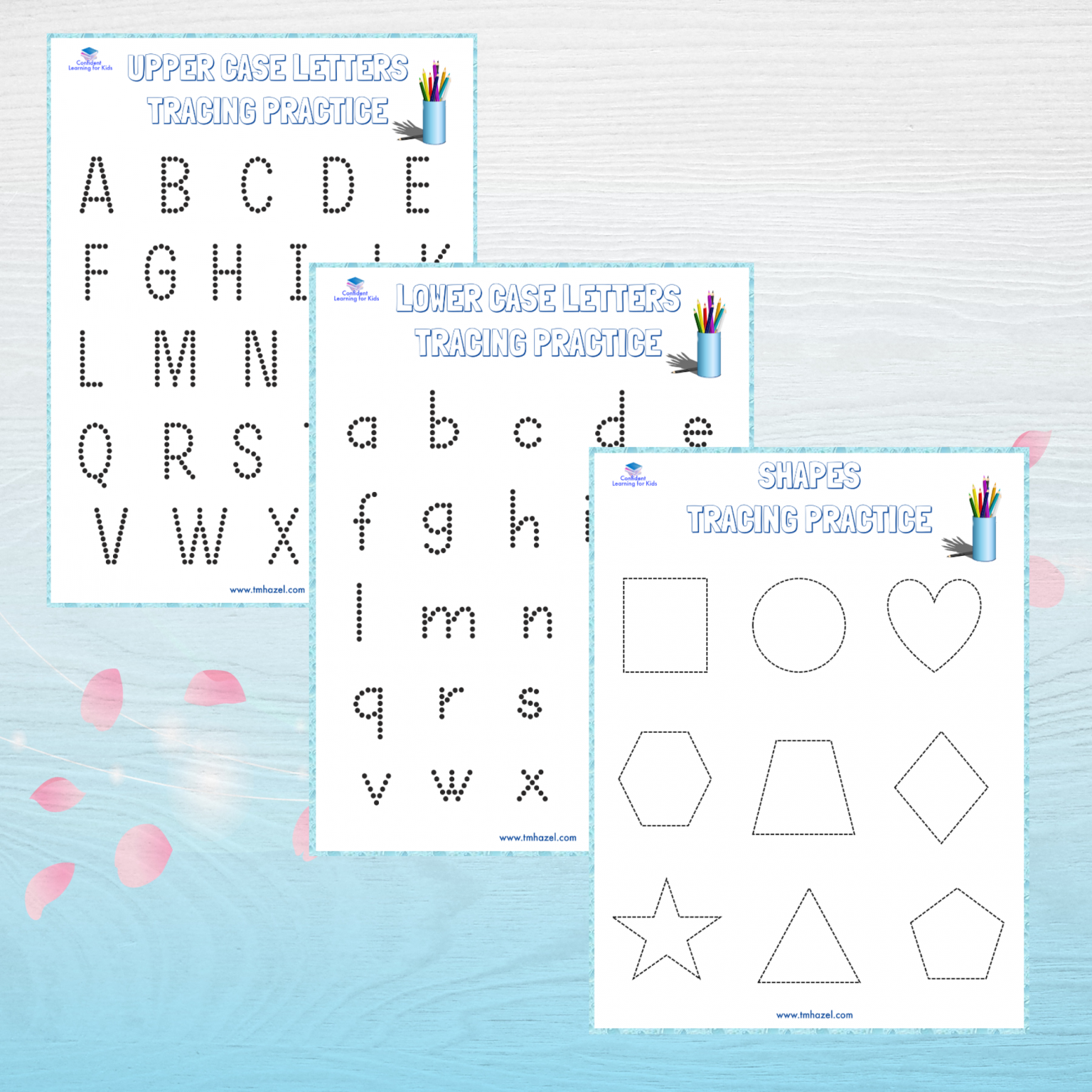 PRESCHOOL TRACING WORKSHEETS – CREATIVE LEARNING FOR KIDS