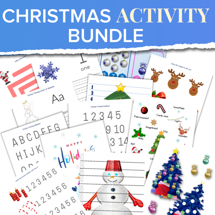 Christmas Printable Activities BUNDLE