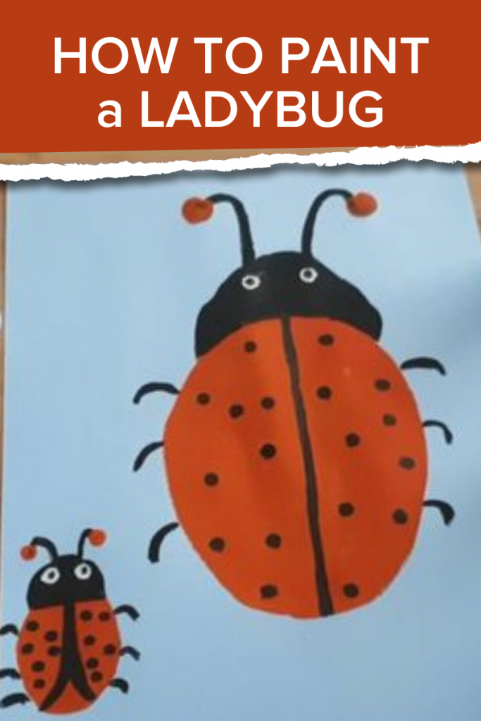 How to Paint a Ladybug CREATIVE LEARNING FOR KIDS